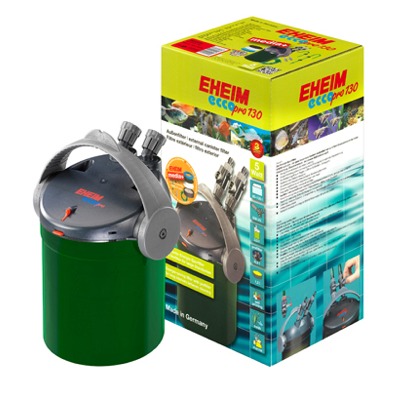 EHEIM Ecco Pro 130 filtre externe avec masse et mousses filtrantes aquarium entre 60 et 130L