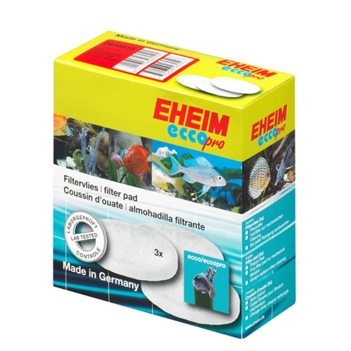 EHEIM Lot 3 coussins de ouate pour filtre Ecco pro 2032, 2034, 2036