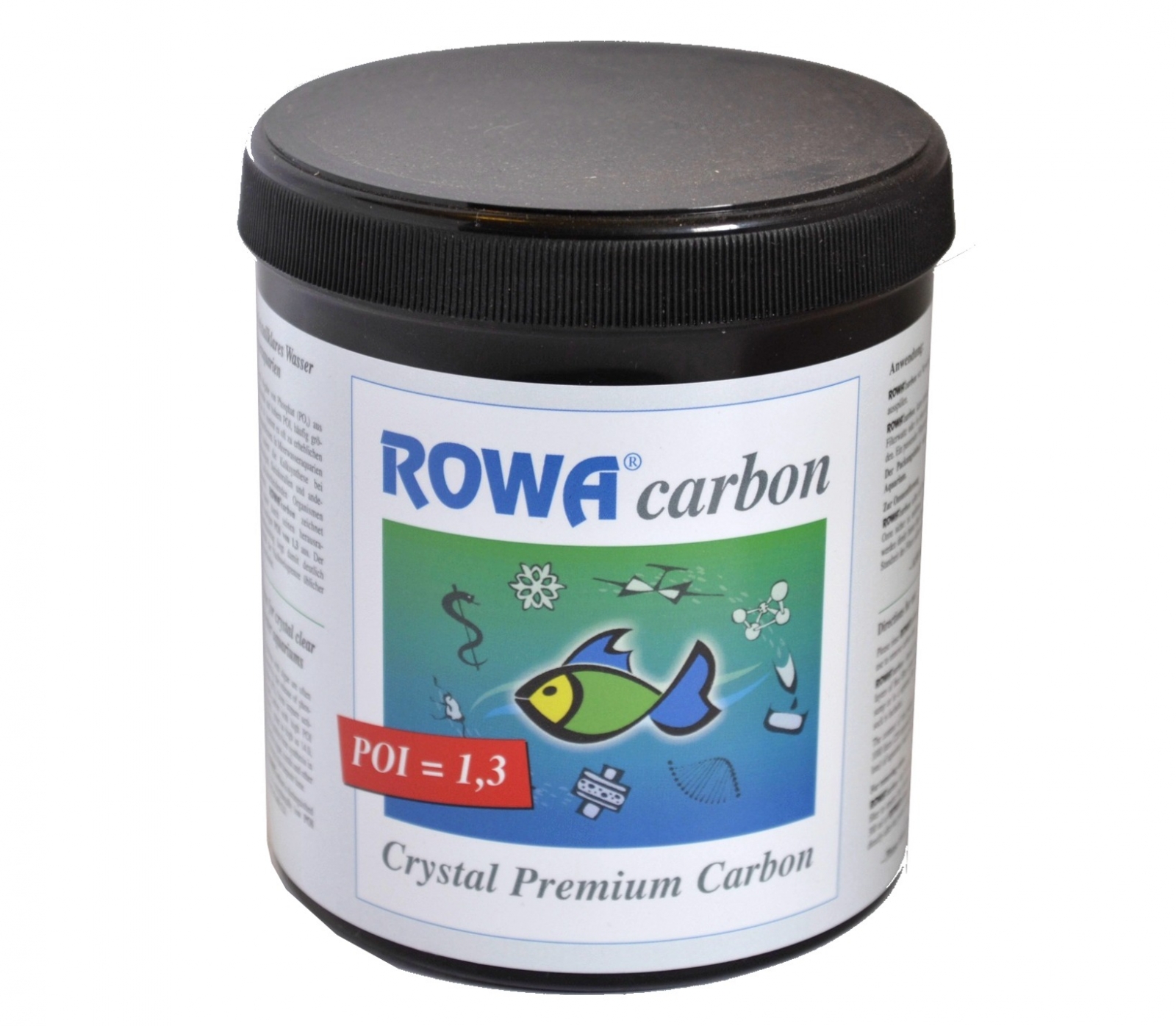 D-D Rowa Carbon 250 gr. charbon actif haute performance contenant très peu de phosphate