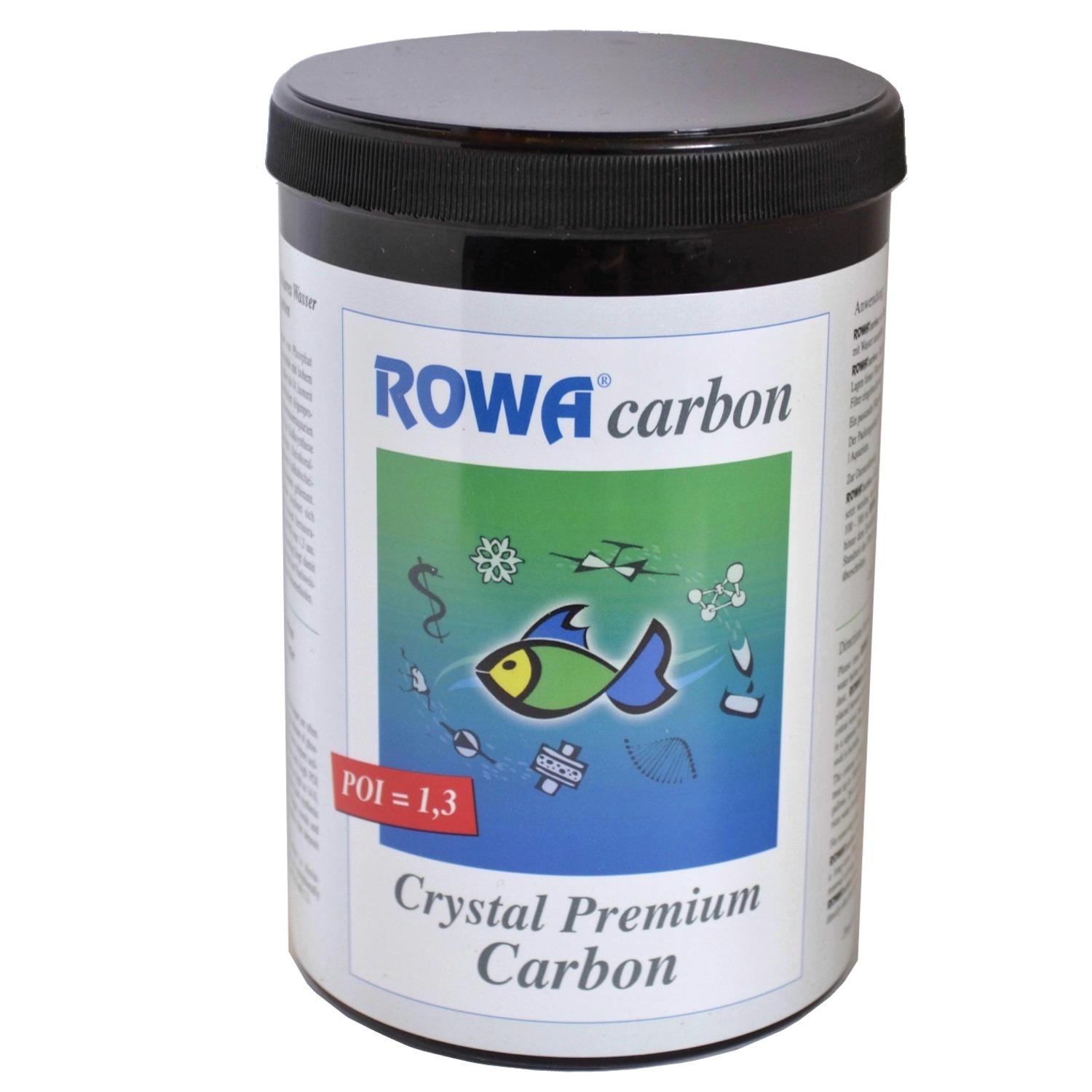 D-D Rowa Carbon 500 gr. charbon actif haute performance contenant très peu de phosphate