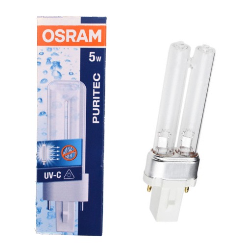 Ampoule UV-C 5W Osram Puritec HNS ampoule UV-C compact universelle 10cm avec culot G23