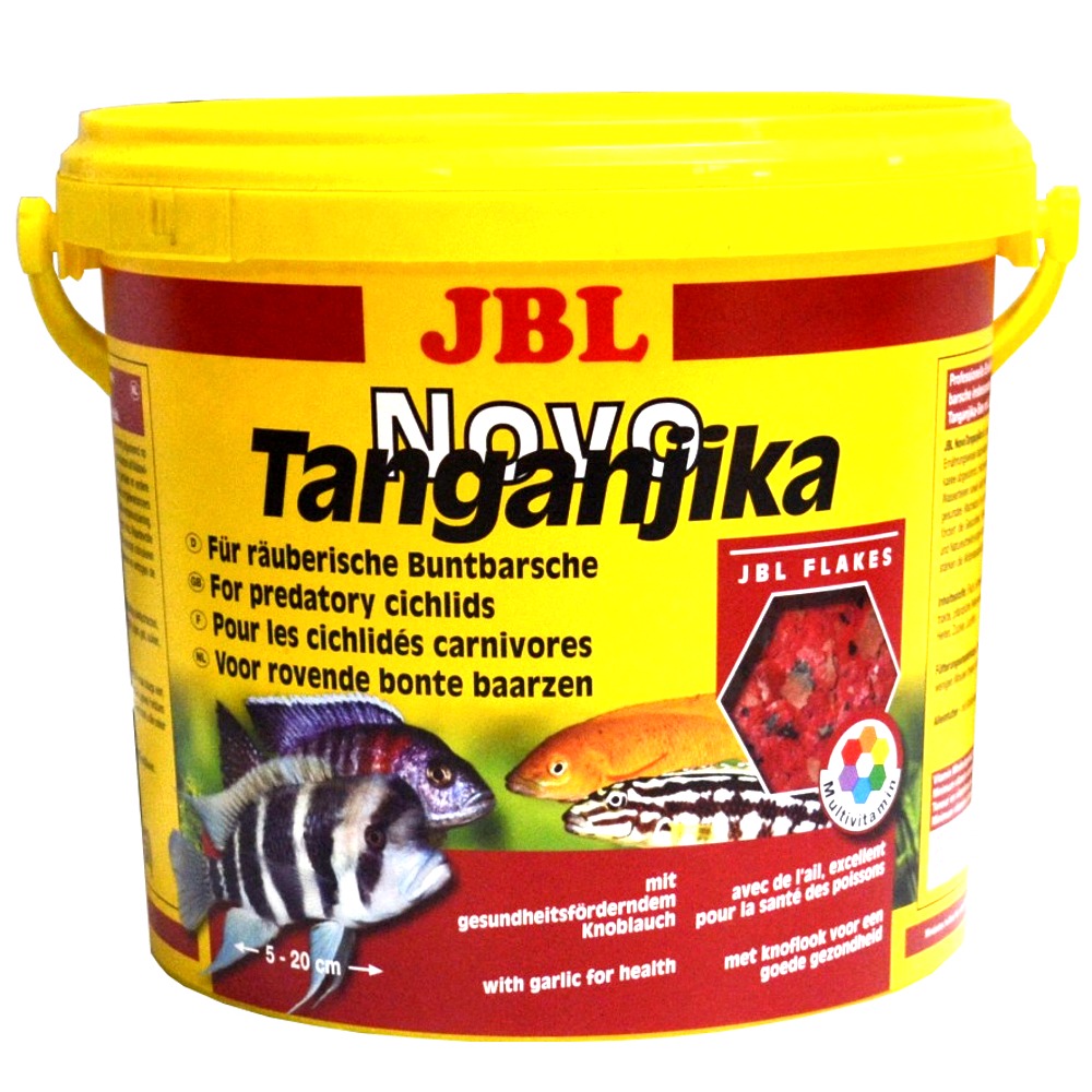 JBL NovoTanganjika 5,5 L flocons spécial cichlidés des lacs Tanganyika et Malawi