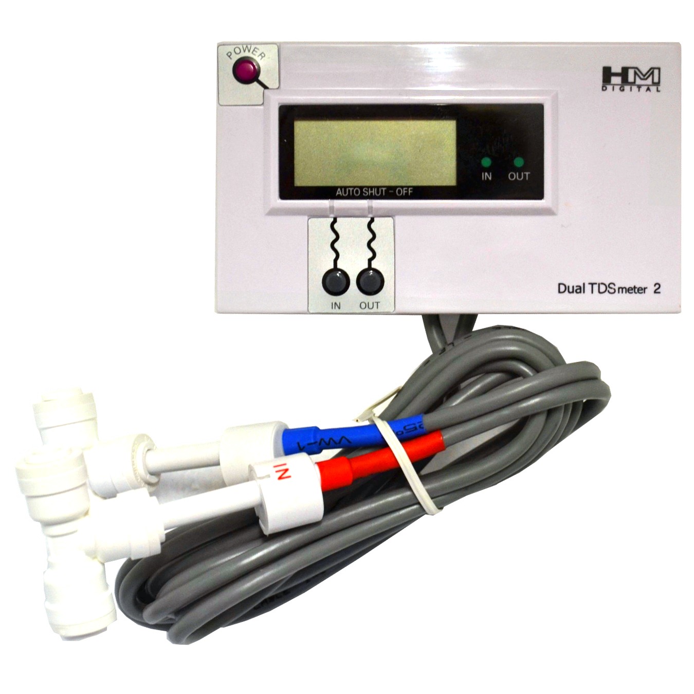 HM Digital Dual TDS Mètre détermine la conductivité de l\'eau à l\'entrée et la sortie de votre osmoseur inverse