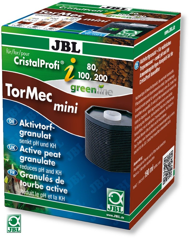 JBL TorMec (tourbe active) mini pour filtre CristalProfi et CristalProfi GreenLine i80, i100, i200