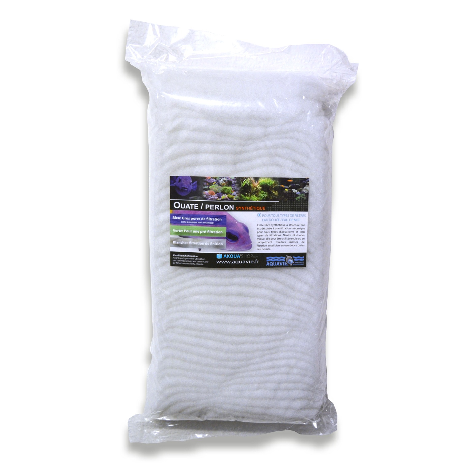 AQUAVIE Ouate universelle 250 gr pour la filtration des fines