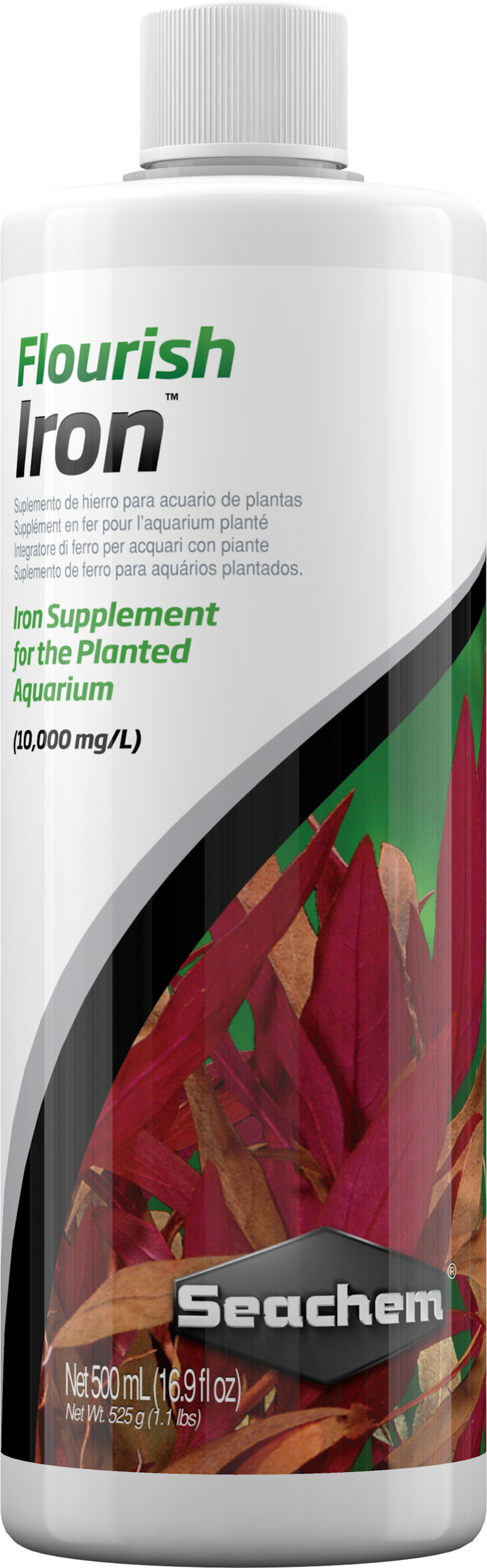 SEACHEM Flourish Iron 500ml source de Fer concentré pour plantes d\'aquarium