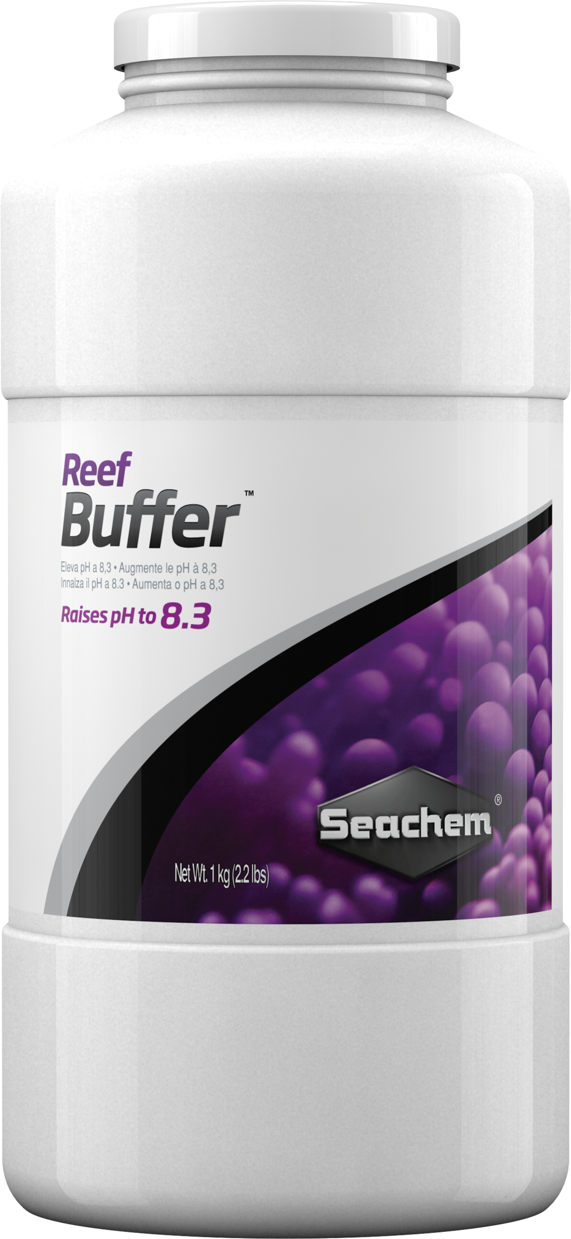 SEACHEM Reef Buffer 1 kg stabilise le pH à 8.3 en aquarium récifal