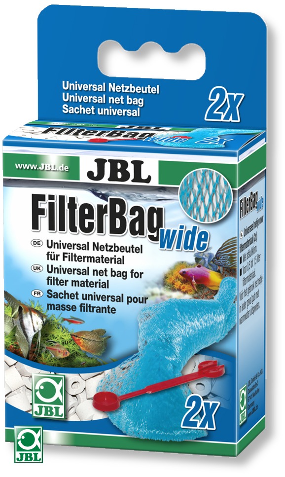 JBL FilterBag wide lot de 2 sacs pour gros matériaux de filtration