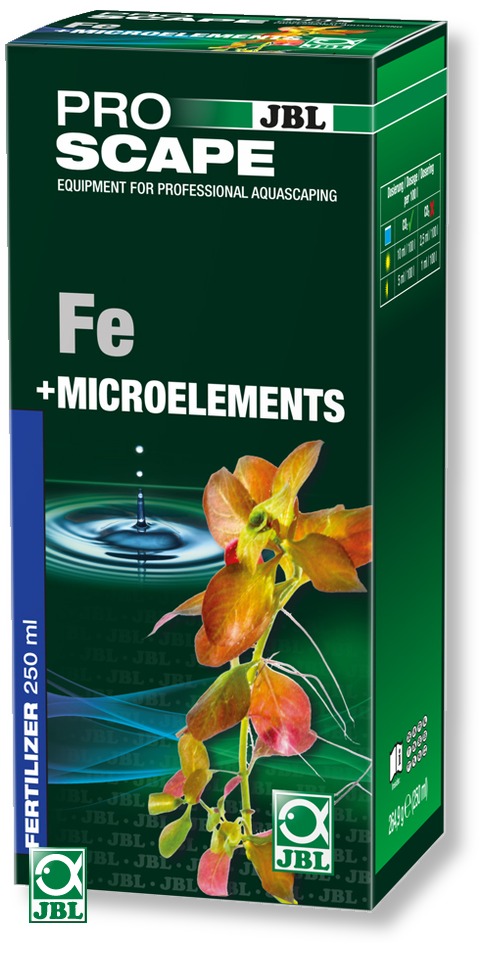 JBL ProScape Fe +MicroÉlements 250 ml apporte à l’eau de l’aquarium tous les oligoéléments nécessaires