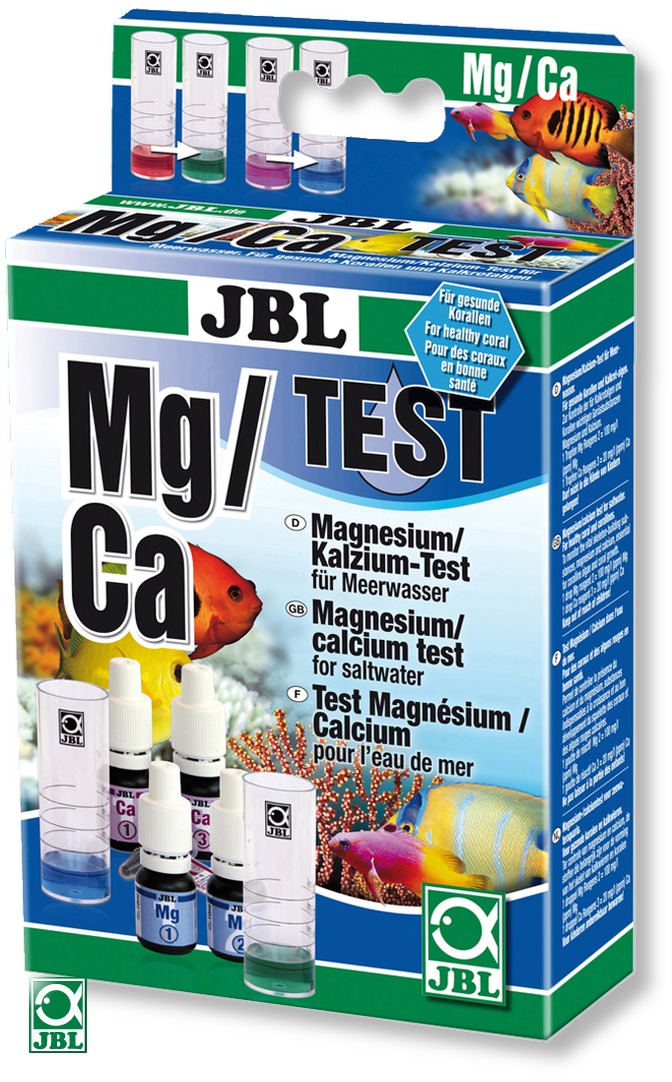 JBL Test Mg/Ca détermine la teneur de calcium et de magnesium en eau de mer