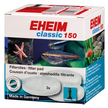 EHEIM 3 coussins de ouate filtrante pour filtre Classic 2011 et 2211