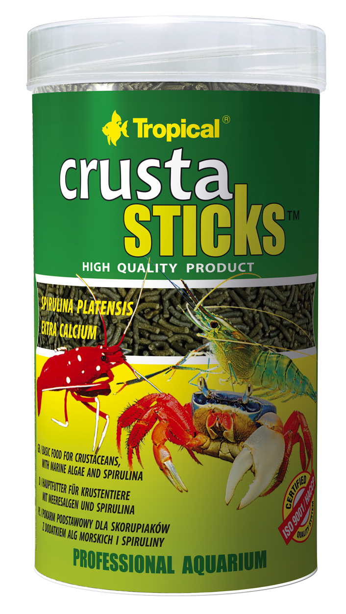 TROPICAL Crusta Sticks 100ml nourriture de base pour crustaces, avec algues marines et spirulina