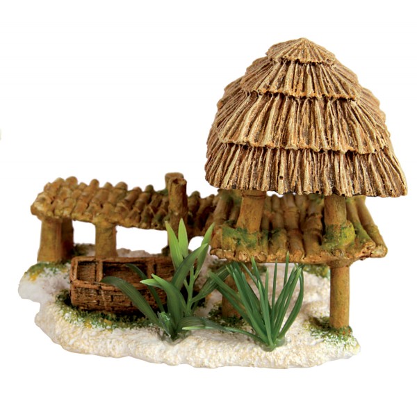 Décoration pour aquarium Ponton Bamboo Nano