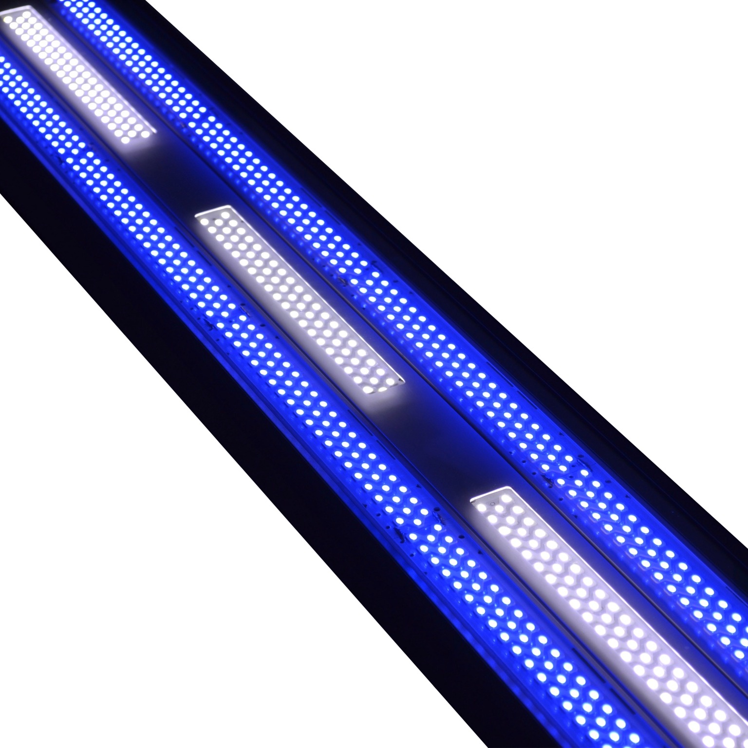 Rampe de projecteur LED oval an aluminium 128mm