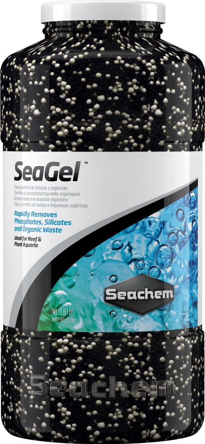SEACHEM SeaGel 1L mélange de charbon Matrix Carbon et d\'anti-phosphate PhosGuard
