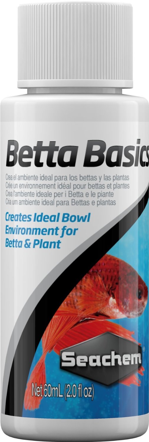SEACHEM Betta Basics 60 ml conditionneur d\'eau complet pour Bettas
