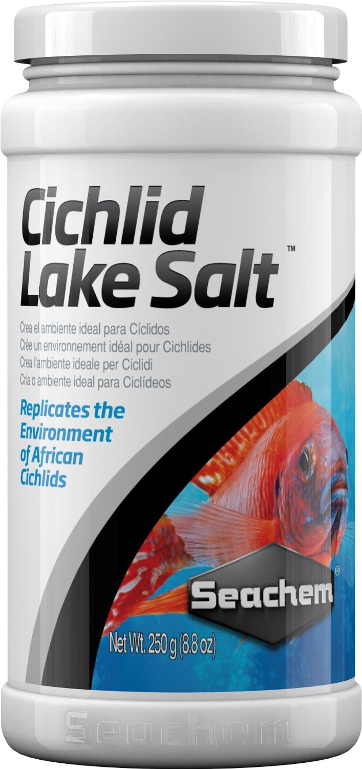 SEACHEM Cichlid Lake Salt 250 gr. mélange de sels pour la reconstitution du milieu des cichlidés