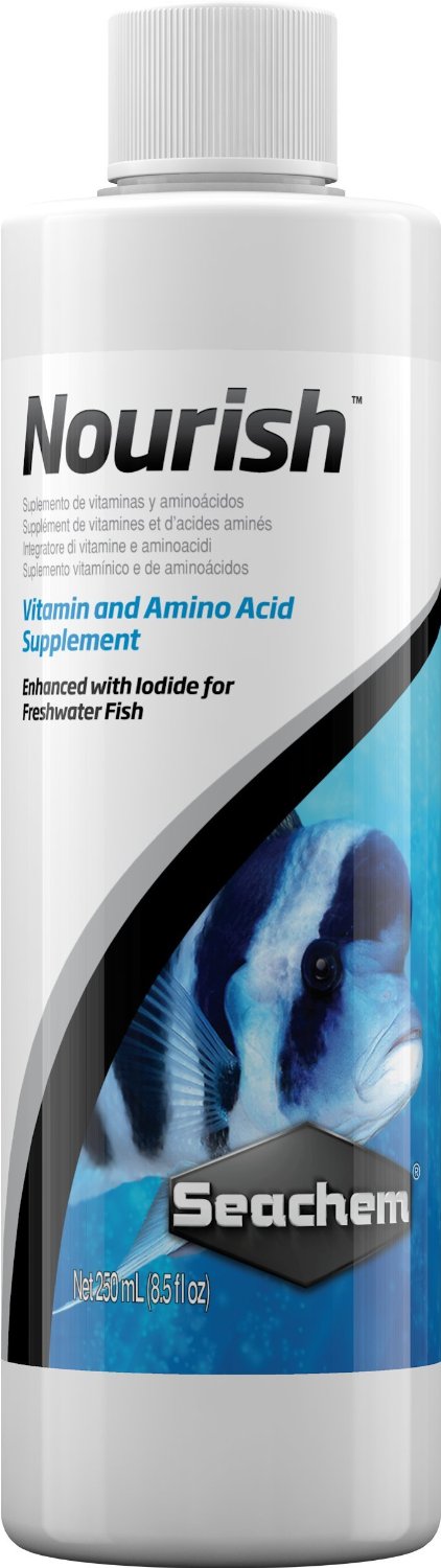 SEACHEM Nourish 250 ml additif complet spécifique pour poissons d\'eau douce