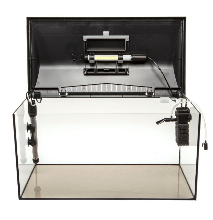 AQUAEL Leddy 80 aquarium équipé 75 x 35 x 40 cm, 105L avec éclairage