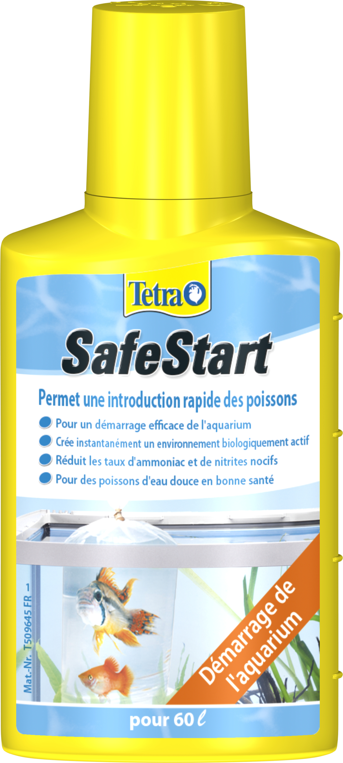 TETRA SafeStart 50 ml bactéries pour un démarrage rapide votre aquarium d