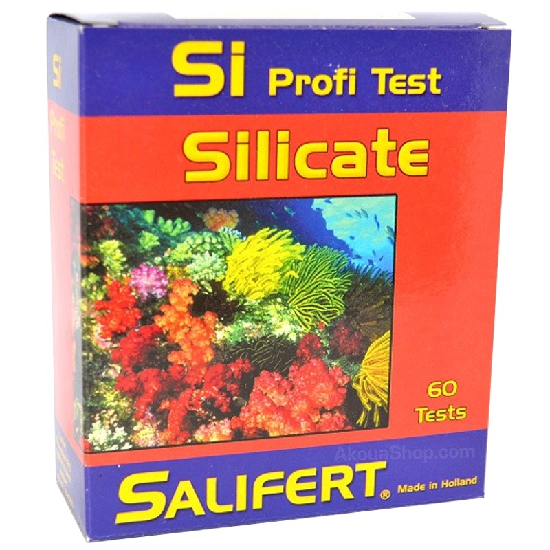 SALIFERT Profi-Test Silicate détermine avec précision la teneur en Silicates en aquarium marin