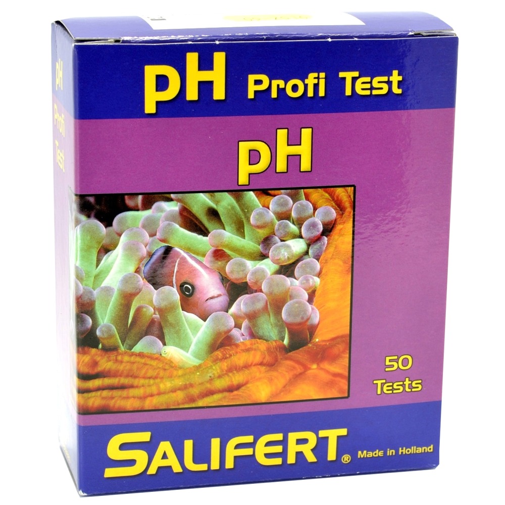 SALIFERT Profi-Test pH détermine avec précision la valeur du pH en aquarium marin