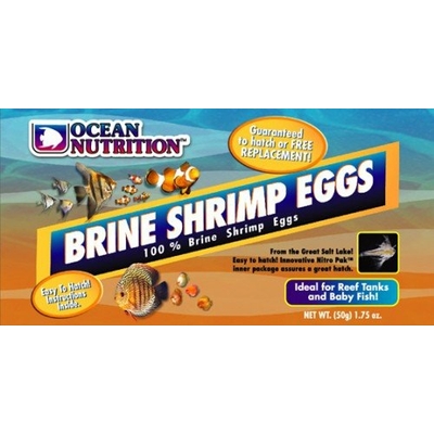 OCEAN NUTRITION Brine Shrimp Eggs 50 gr. oeufs d'Artemia haute qualité et faciles à cultiver