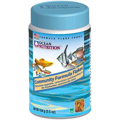 OCEAN NUTRITION Community Formula Flocons 156 gr. nourriture pour tous types de poissons d'eau douce