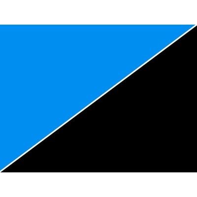 Poster d'aquarium à la coupe pour aquarium Bleu Océan ou Noir, imprimé sur deux faces. Hauteur 49,5 ou 59,5