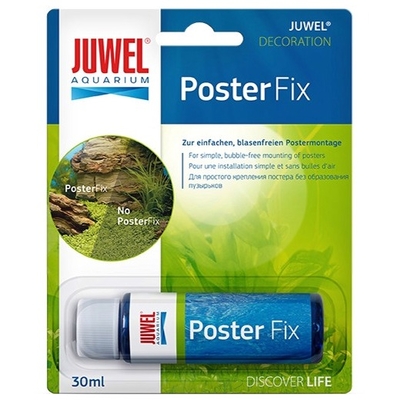 JUWEL Poster Fix pour collage simple, rapide et sans bulles de votre poster de fond