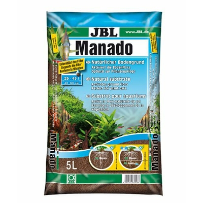 JBL Manado 10L substrat de sol naturel pour aquarium de 100L maxi