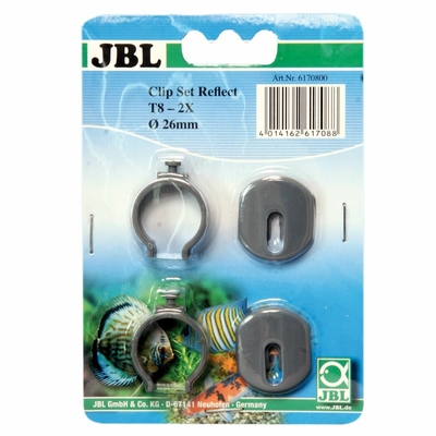 JBL Lot de deux clips en plastique pour tube fluorescent T8 pour réflecteur