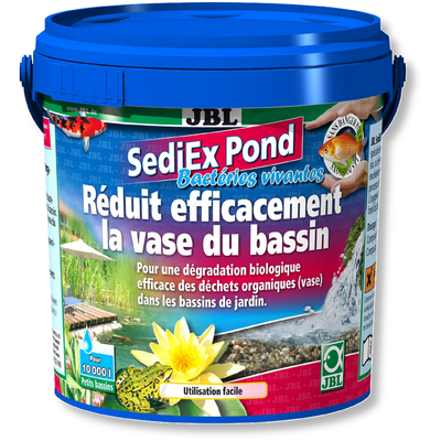 JBL SediEx Pond 1 KG dégradeur biologique efficace contre l'excès de vase en bassins