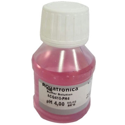 AQUATRONICA ACQ410-PH4 solution d'étalonnage pH4 50 ml pour électrode pH ACQ310N-PH