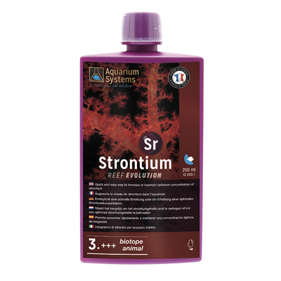 AQUARIUM SYSTEMS Strontium 3. +++ Biotope & Animals Reef Evolution 250 ml