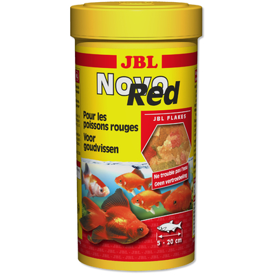 JBL Novo Red 250 ml nourriture principale en flocons pour poissons rouges