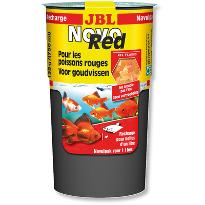 JBL NovoRed Recharge 750 ml nourriture principale en flocons pour poissons rouges