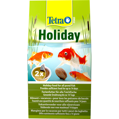 TETRA Pond Holiday bloc gélifié spécialement conçu pour nourrir les poissons de bassin jusqu´à 14 jours