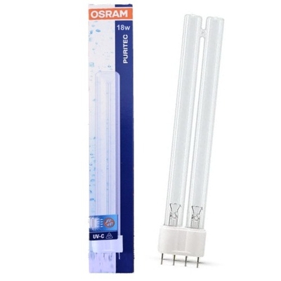 Ampoule UV-C 18W Osram Puritec HNS ampoule UV-C compact universelle 22,5 cm avec culot 2G11