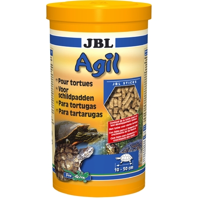 JBL Agil 1 L nourriture principale en bâtonnets pour tortues d'eau de 10 à 50 cm