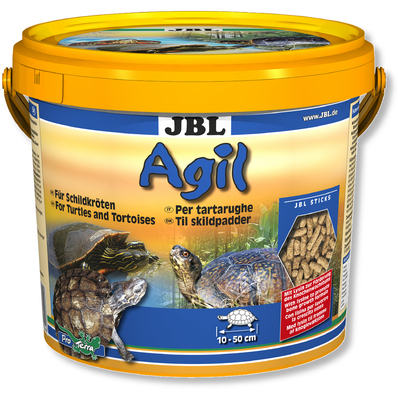 JBL Agil 2,5 L nourriture principale en bâtonnets pour tortues d'eau de 10 à 50 cm