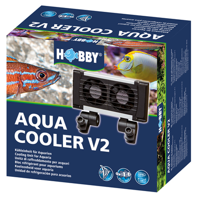 HOBBY Aqua Cooler V2 refroidisseur 2 ventilateurs pour aquarium jusqu'à 120 L