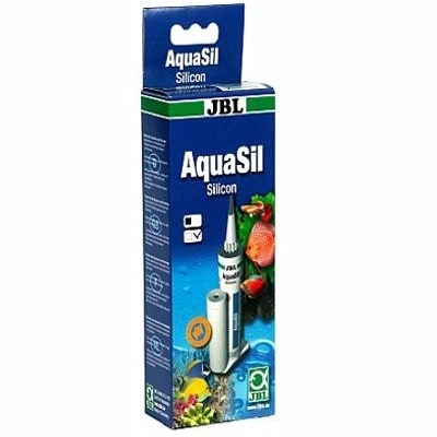 JBL AquaSil 310 ml silicone transparent pour l'assemblage d'aquarium