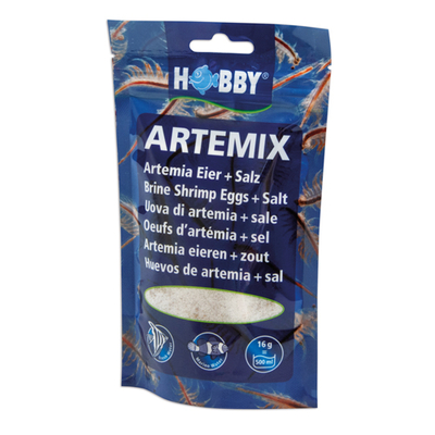 HOBBY Artemix mélange d'oeufs d'artemias et de sel pour une préparation rapide