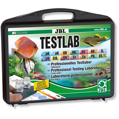JBL TestLab coffret de tests professionnels pour les analyses en aquarium d'eau douce