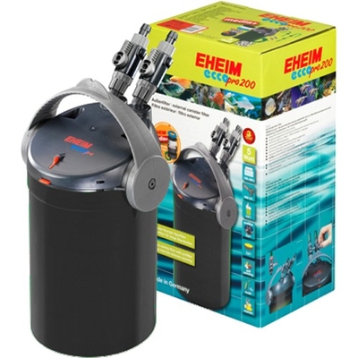 EHEIM Ecco Pro 200 Black Édition filtre externe complet pour aquarium entre 100 et 200L