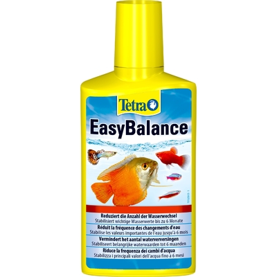 TETRA EasyBalance 250 ml préserve durablement l'équilibre biologique de l'eau de l'aquarium jusqu'à 6 mois