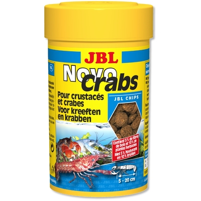 JBL NovoCrabs 100 ml nourriture en comprimés pour crabes, écrevisses et autres crustacés