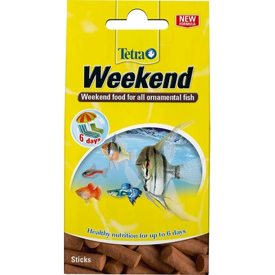 TETRA WeekEnd aliment complet en mini-blocs pour l'alimentation des poissons d'ornement pendant les week-ends et les courtes vacances