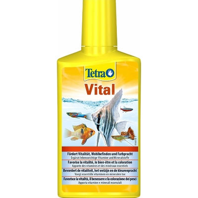 TETRA Vital 250 ml soin vitaminé complet pour plantes et poissons d'aquarium d'eau douce